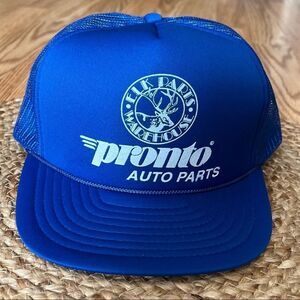 Vintage mesh snap back trucker hat